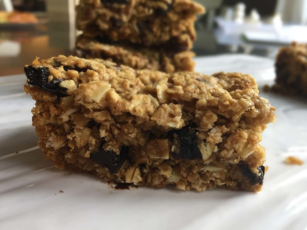 School's Out! Honey Trail Mix Bars - The Dough Also Rises